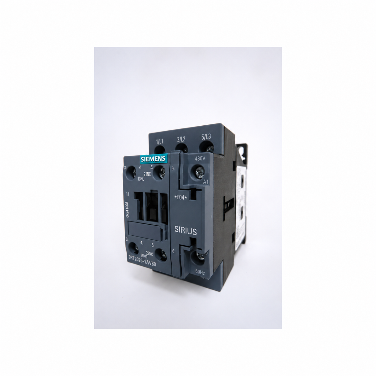 Siemens 3RT2026-1AV60 SIRIUS 3RT2 power contactor