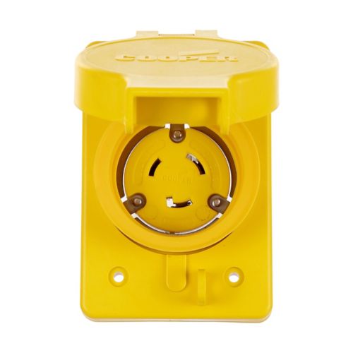 Eaton Arrow Hart L520RW Water Tight Locking Receptacle 20A 125V
