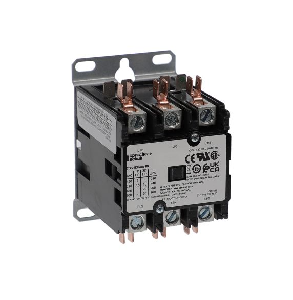 Sprecher + Schuh CDP2-B3P40A-480 40A Contactor