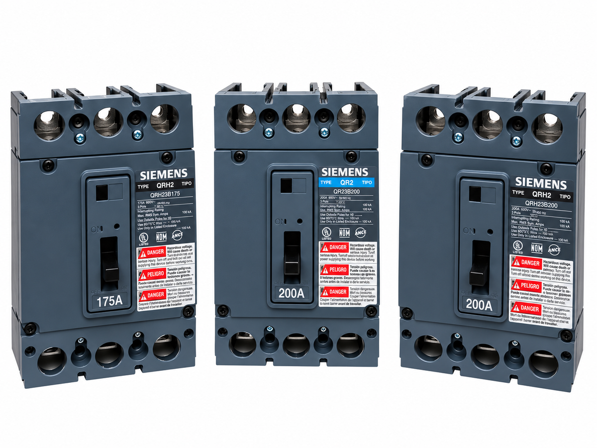 Assorted circuit breakers