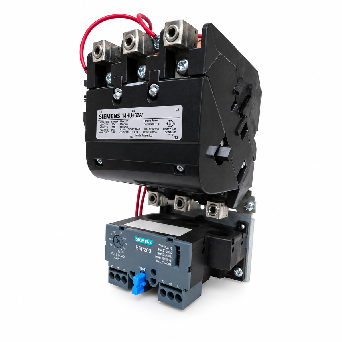 Siemens 14HUG32AA Class 14 NEMA Size 3 motor starter