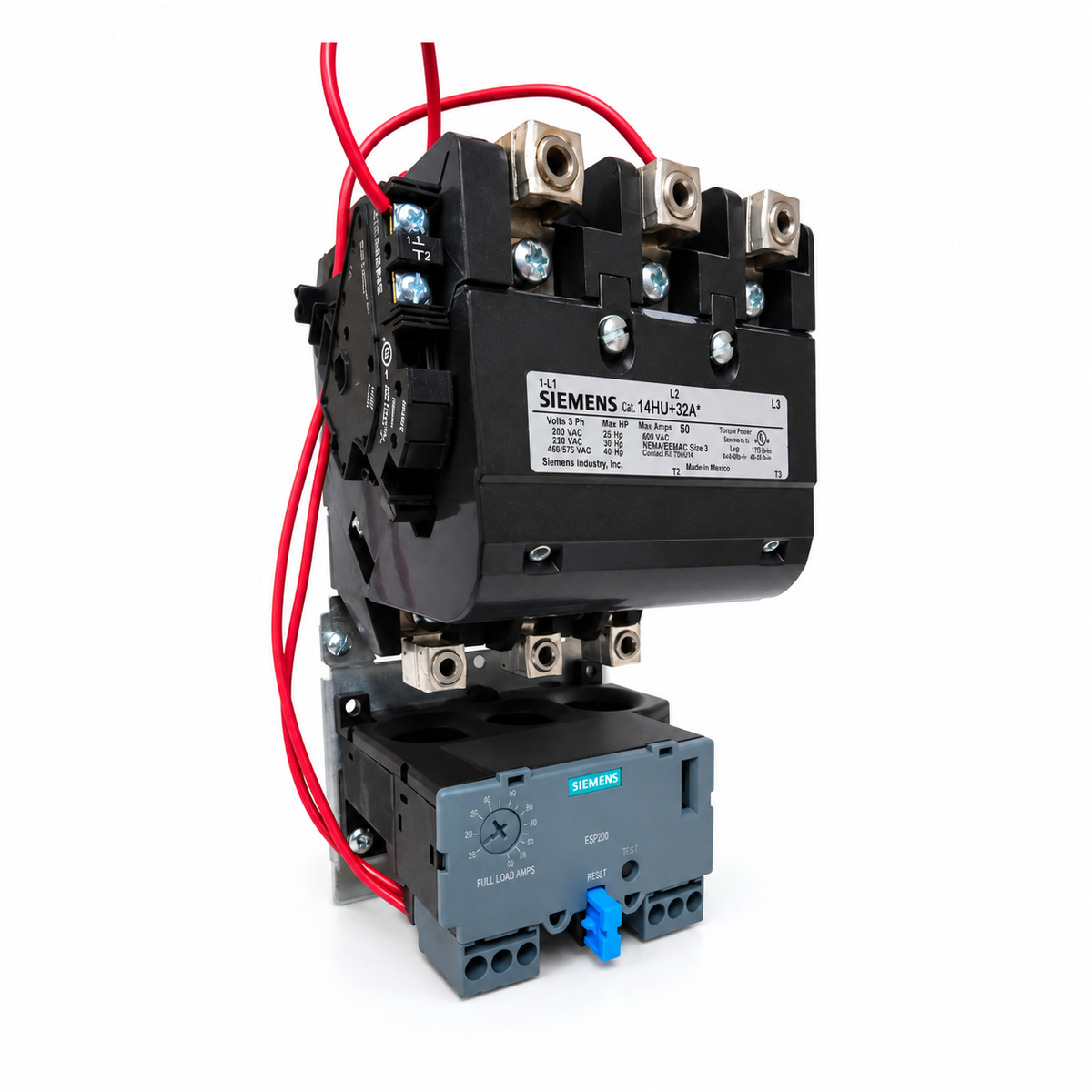 Siemens 14HUG32AA Class 14 NEMA Size 3 motor starter