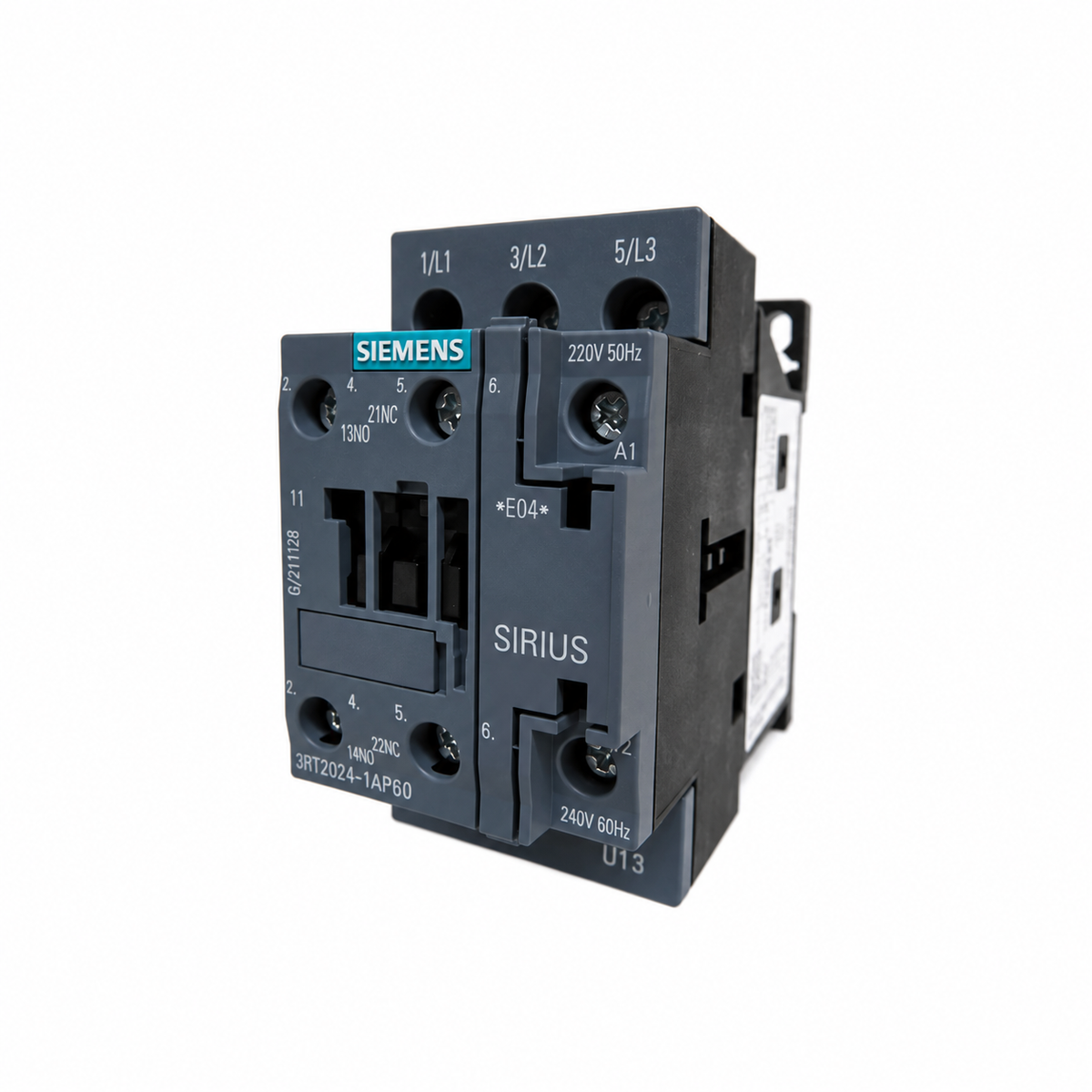 Siemens 3RT2024-1AP60 SIRIUS 3RT2 power contactor