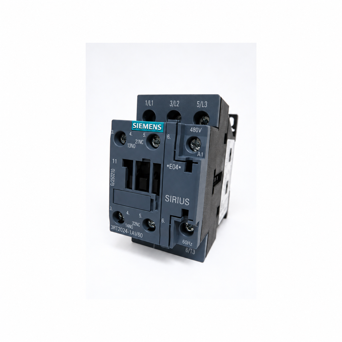 Siemens 3RT2024-1AV60 SIRIUS 3RT2 power contactor