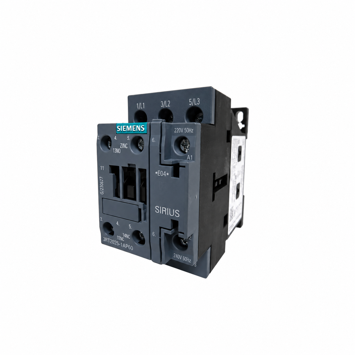 Siemens 3RT2025-1AP60 SIRIUS 3RT2 power contactor