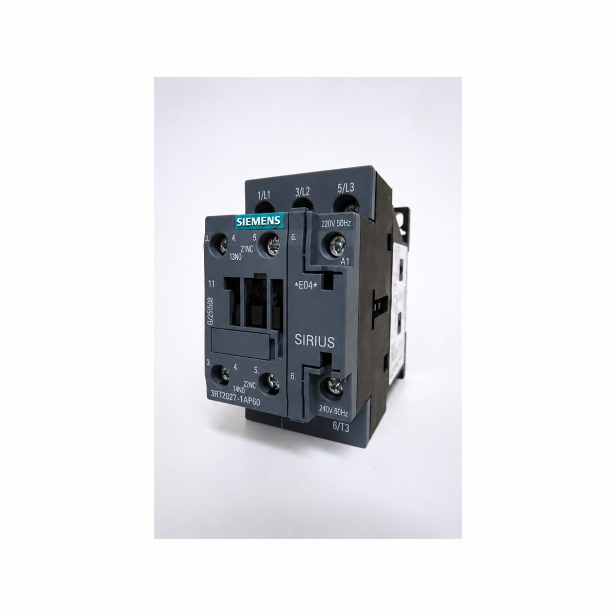 Siemens 3RT2027-1AP60 SIRIUS 3RT2 power contactor