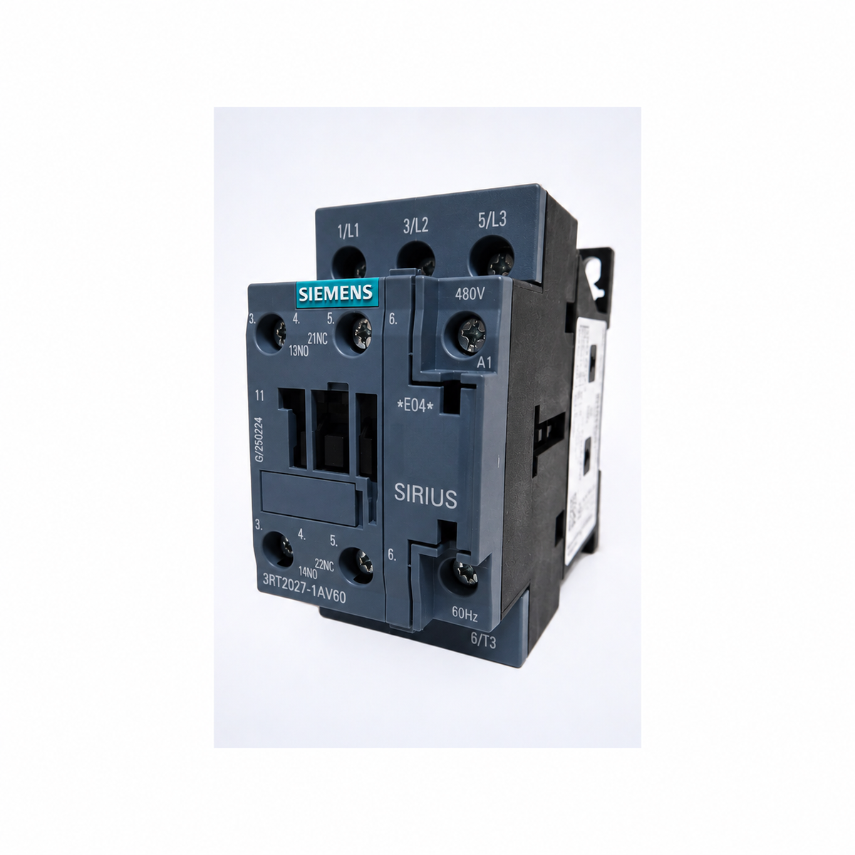 Siemens 3RT2027-1AV60 SIRIUS 3RT2 power contactor