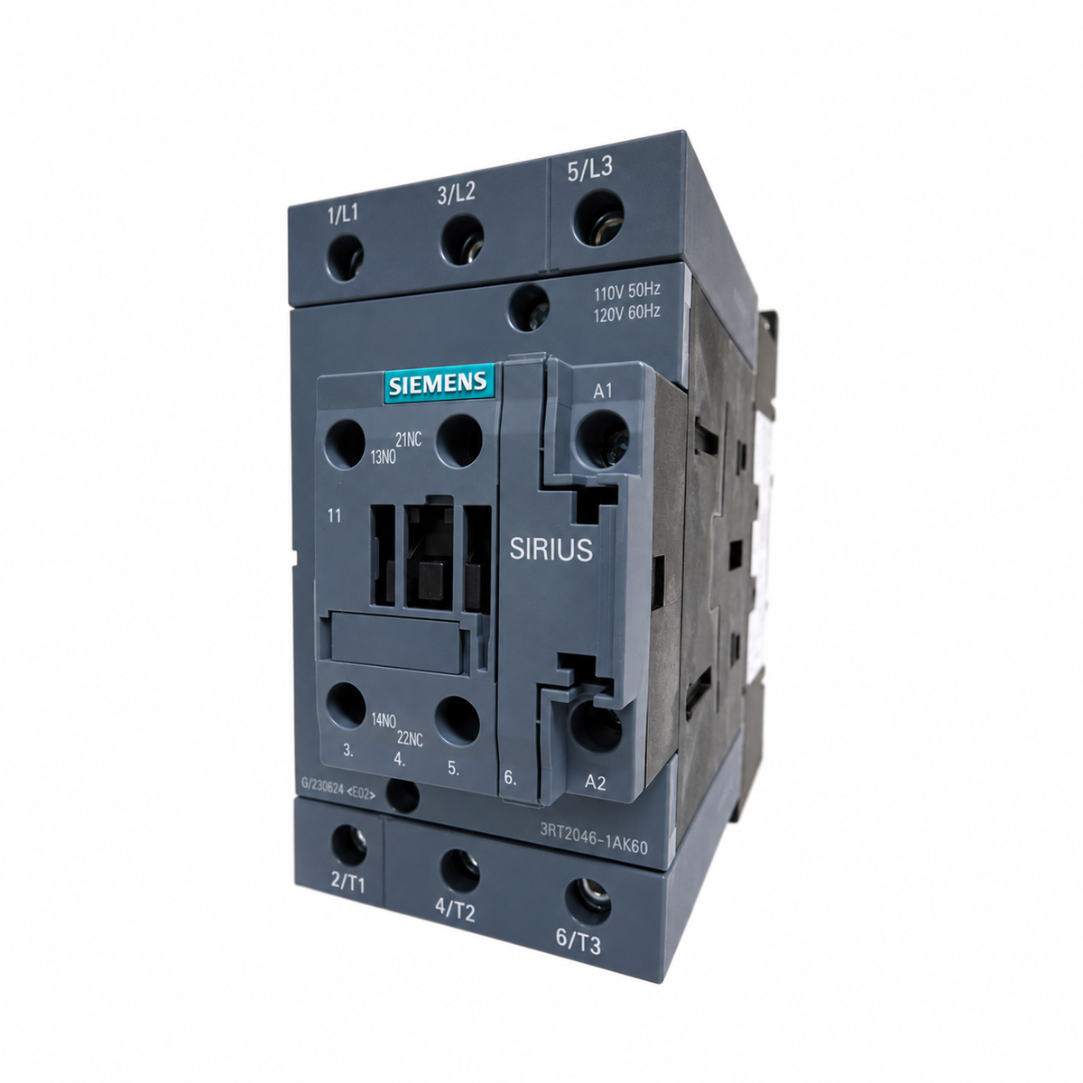 Siemens 3RT2046-1AK60 SIRIUS 3RT2 power contactor