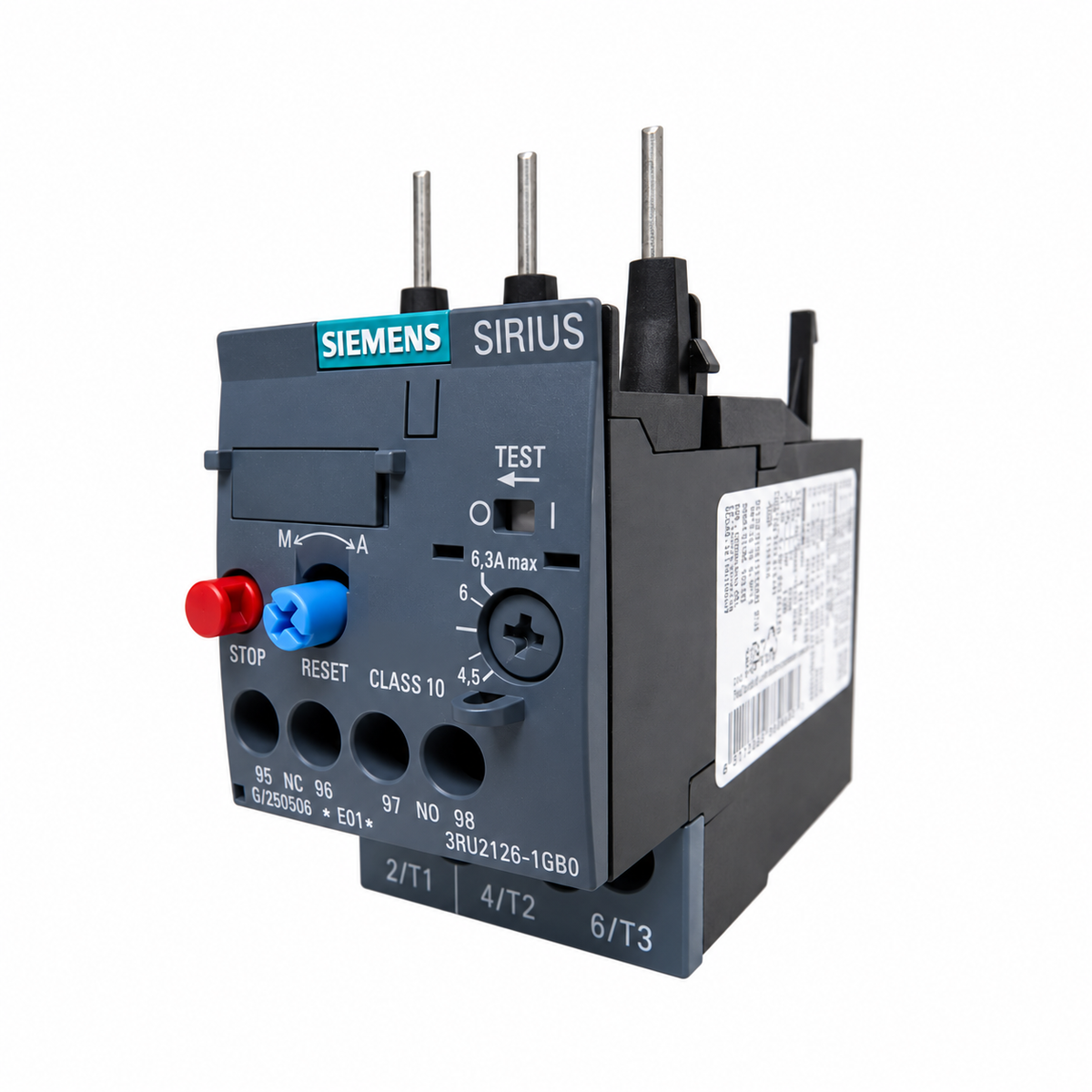 Siemens 3RU2126-1GB0 SIRIUS 3RU2 thermal overload relay