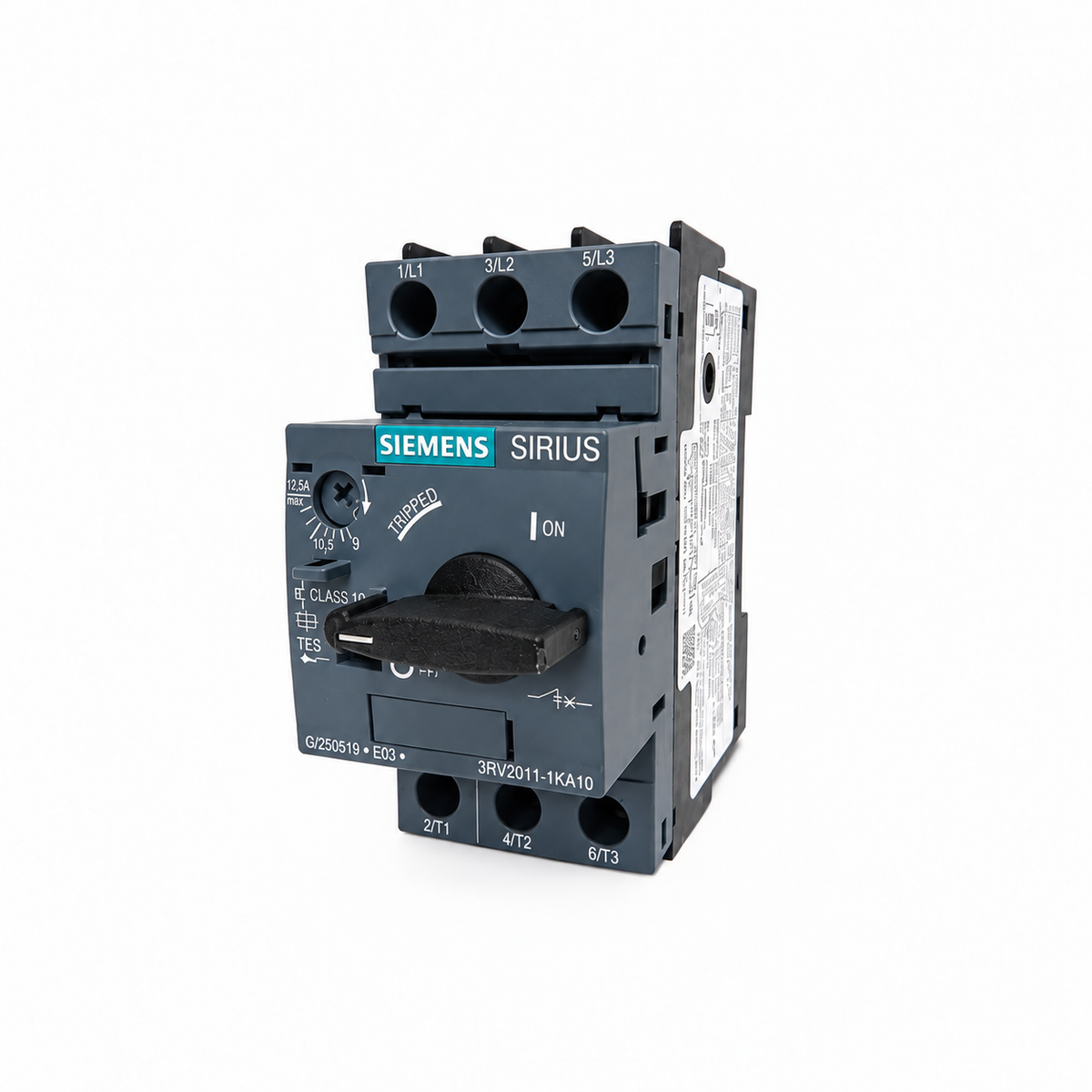 Siemens 3RV2011-1KA10 SIRIUS 3RV2 Motor Starter Protector