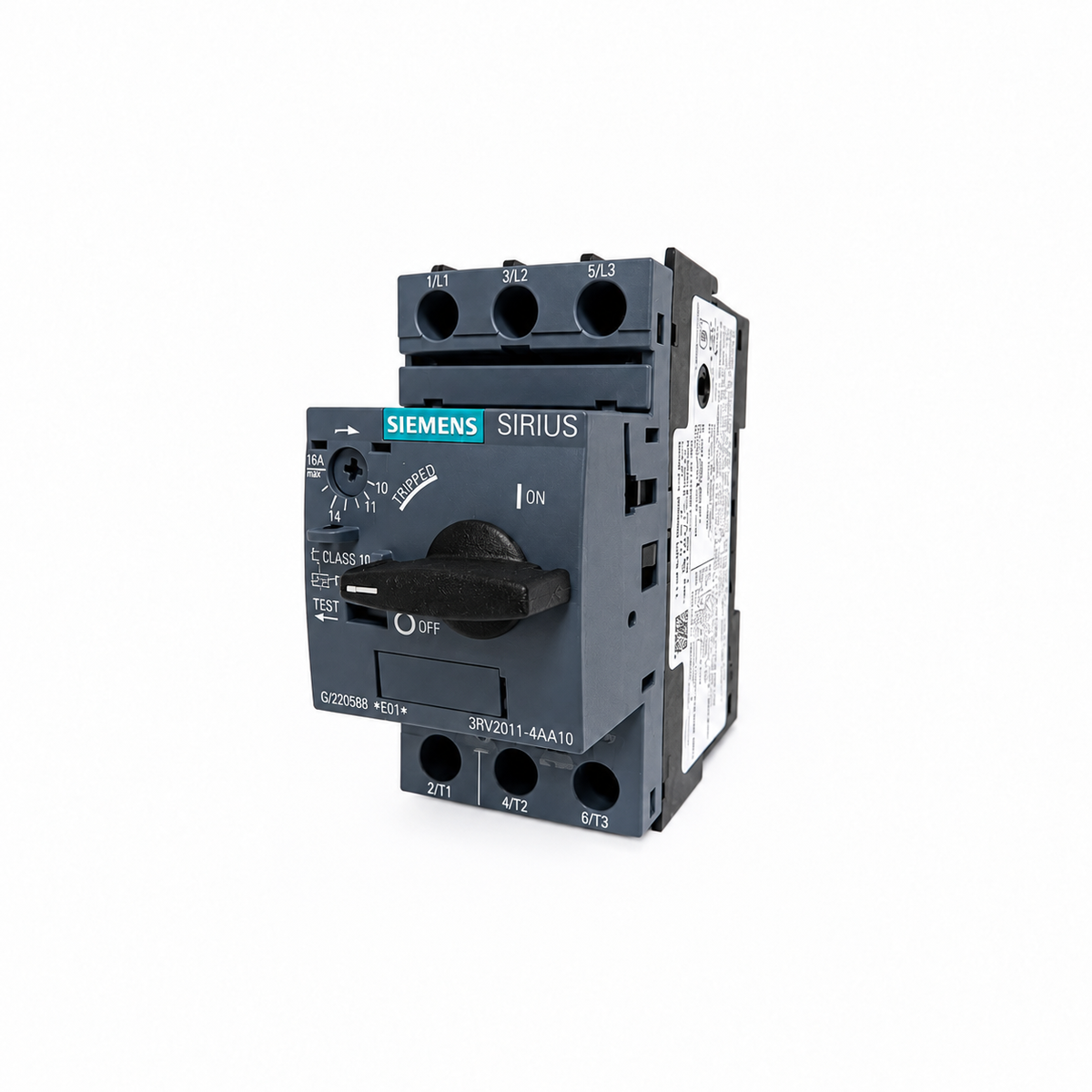 Siemens 3RV2011-4AA10 SIRIUS 3RV2 Motor Starter Protector