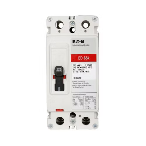 Eaton ED2125 Molded Case Circuit Breaker 125A