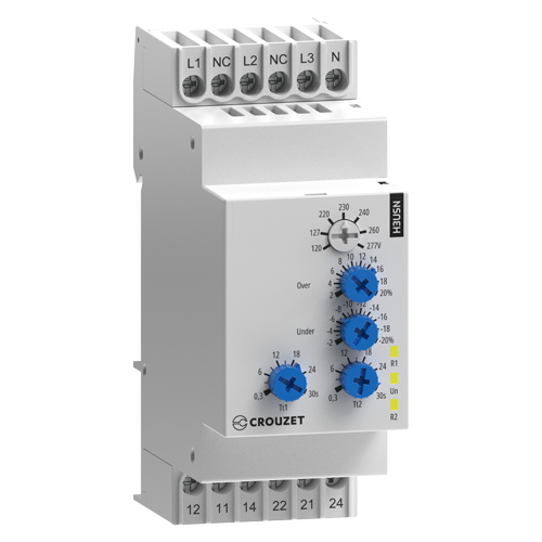 Crouzet 84873221 Phase Monitoring Relay 5 A