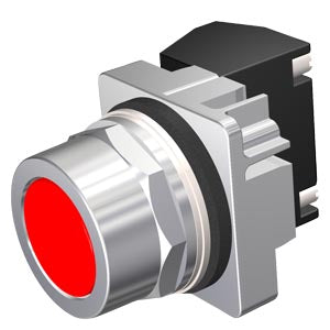 Siemens 52PM8A2A 30mm Non Illuminated Momentary Push Button Red