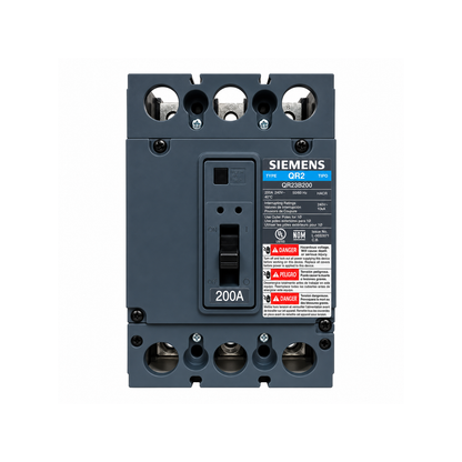 Siemens QR23B200 Type QR2 200A 3-pole molded case circuit breaker