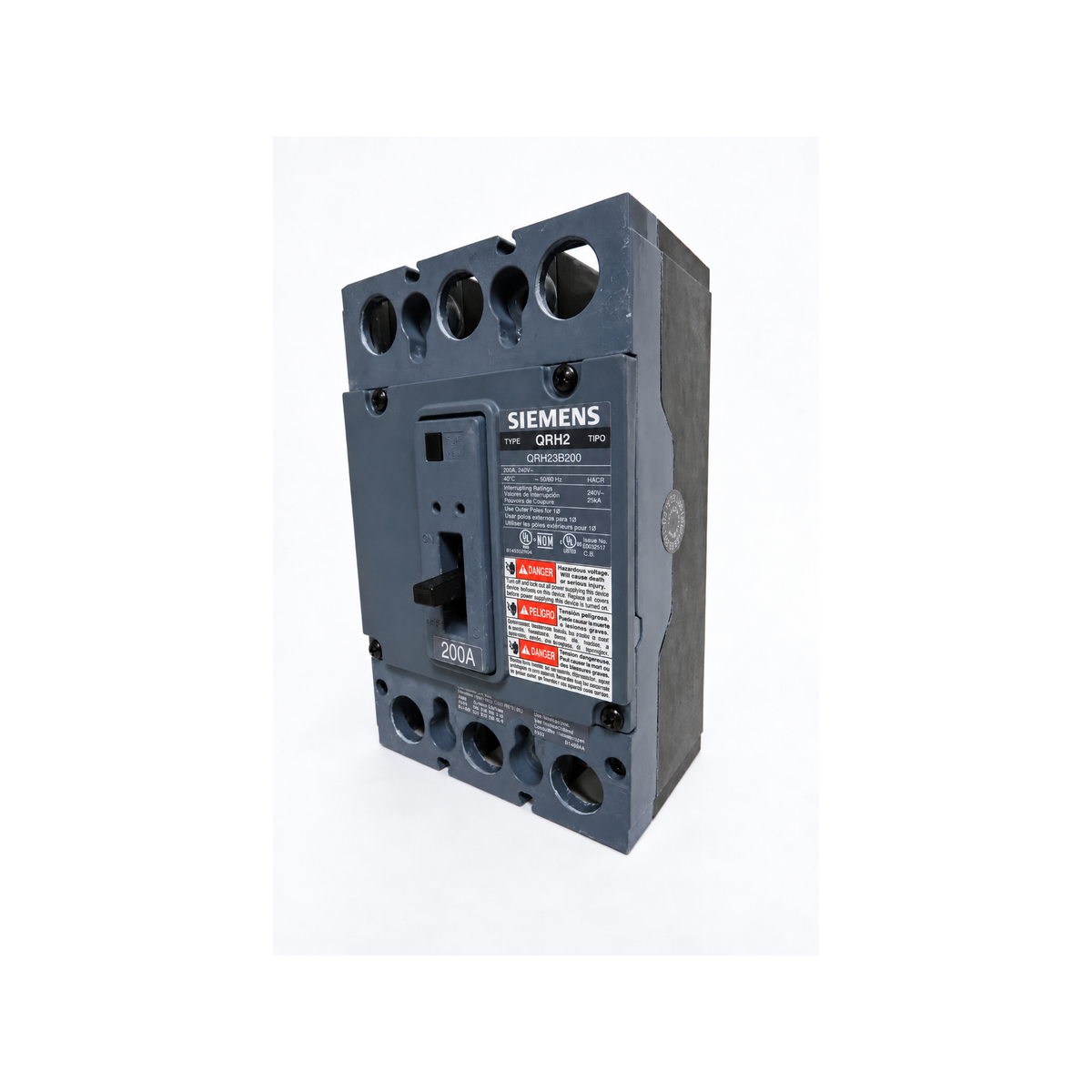 Siemens QR23B200 Type QR2 200A 3-pole molded case circuit breaker