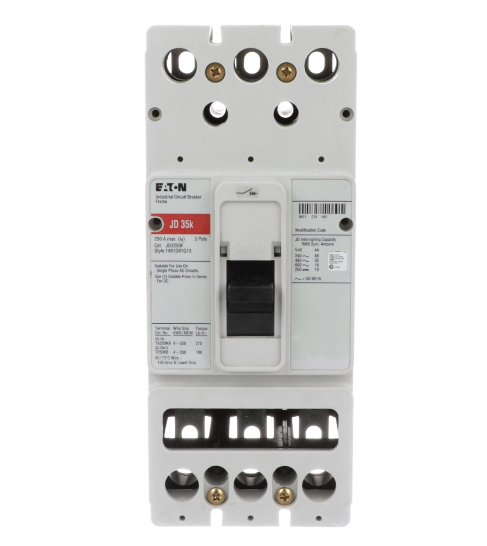 Eaton JD3250F 250 A 600V Molded Case Circuit Breaker