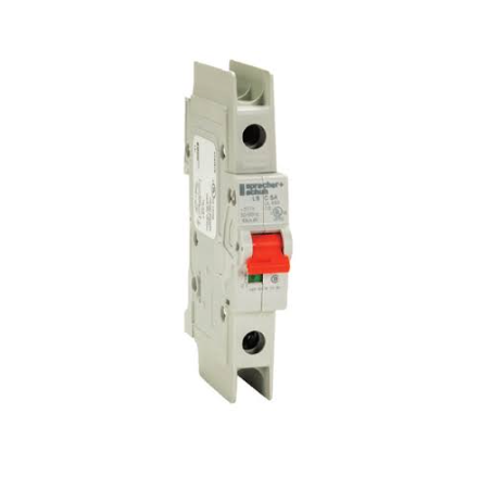 Sprecher + Schuh L9-6/1/C 6 Amp Miniature Circuit Breaker