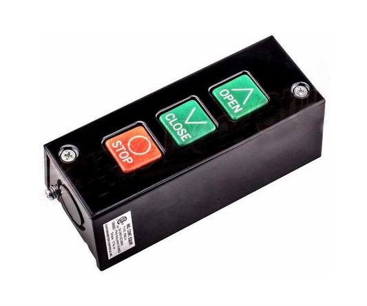 Garage Door Opener 3 Button Wall Mount