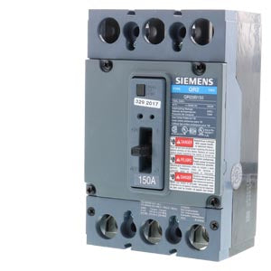 Siemens QR23B150 150A 3 Pole Molded Circuit Breaker