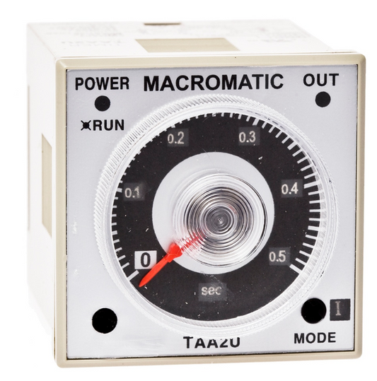 Macromatic TAA2U Time Delay Relay Multi Function